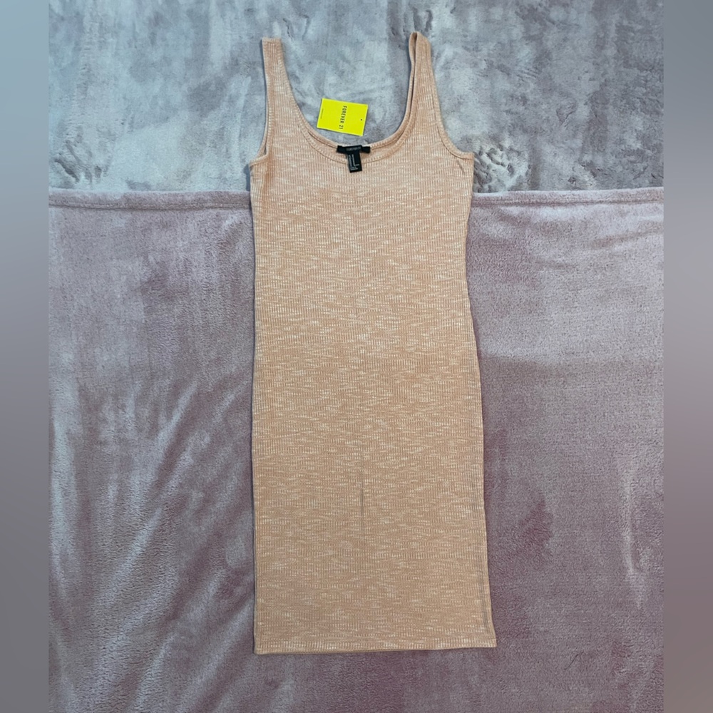 NWT Forever 21 Peach Knit Dress